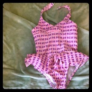 CARTERS -1 piece swim suit, size 2T